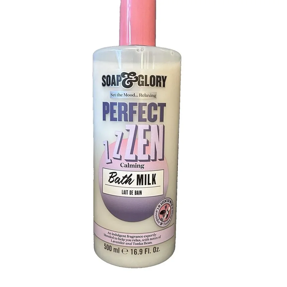 New Soap & Glory Perfect Zen Calming Bath Milk 16.9oz Discontinued Rare Relaxing